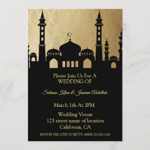 A Silhueta Do Convite Para Casamento De Mesquita