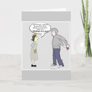 A sogra obtem a pensamento bom de você o cartão 