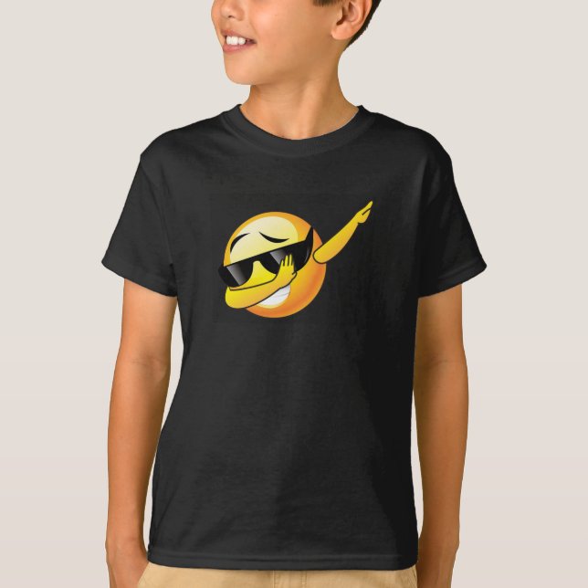 A solha Emoji caçoa a camisa de t (Frente)