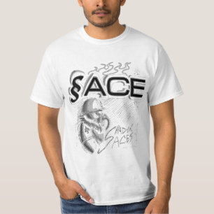 A sombra Aces o t-shirt