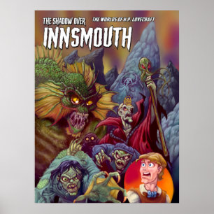 A sombra de Lovecraft sobre poster Innsmouth