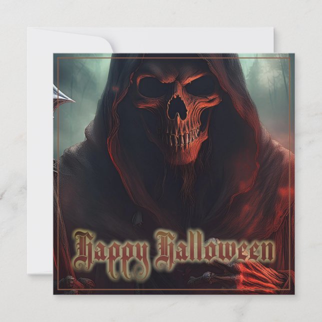 À sombra do Ceifador - Halloween (Frente)