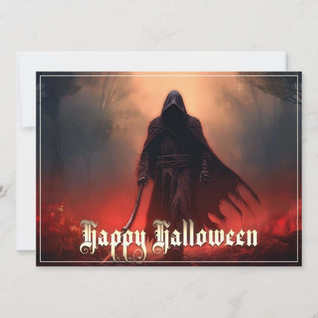 À sombra do Ceifador - Halloween (Frente)
