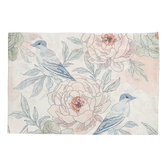 A symphony of song and petals pattern (Verso)