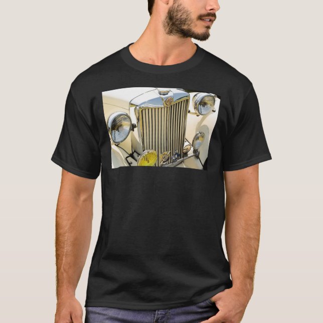 A T-Shirt Clássico de 1952 MG TD (Frente)