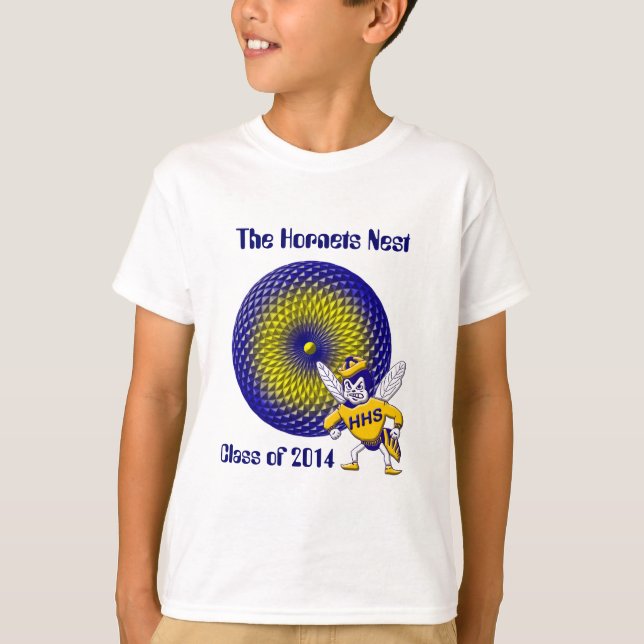 A t-shirt do ninho dos Hornets (Frente)