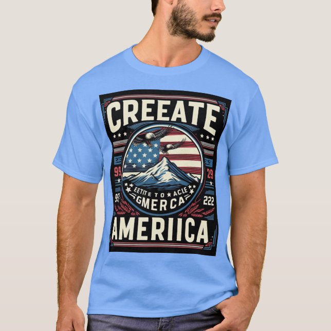 A T-Shirt mais quente estimula todo mundo na Améri (Frente)