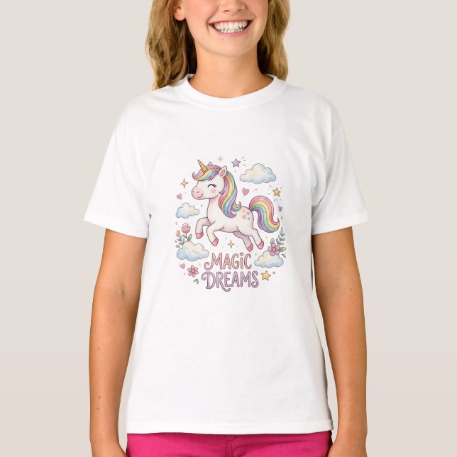 A T-shirt that's cute from both front and back (Frente)