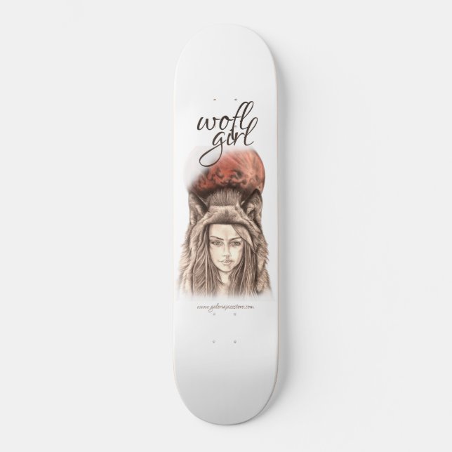 A Tabla de Skate "Wolf". (Frente)