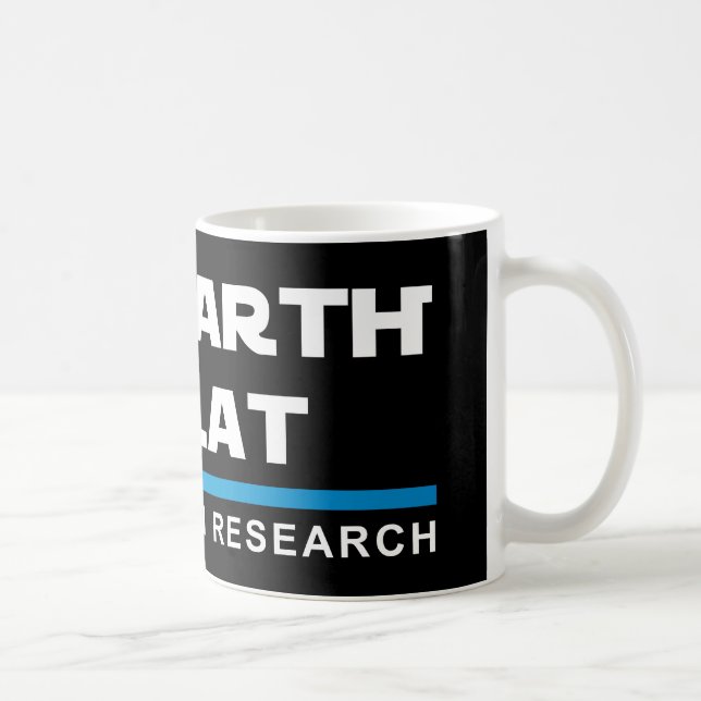 A TERRA É caneca de café LISA (Direita)