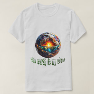 a terra é meu altar 001 Camiseta
