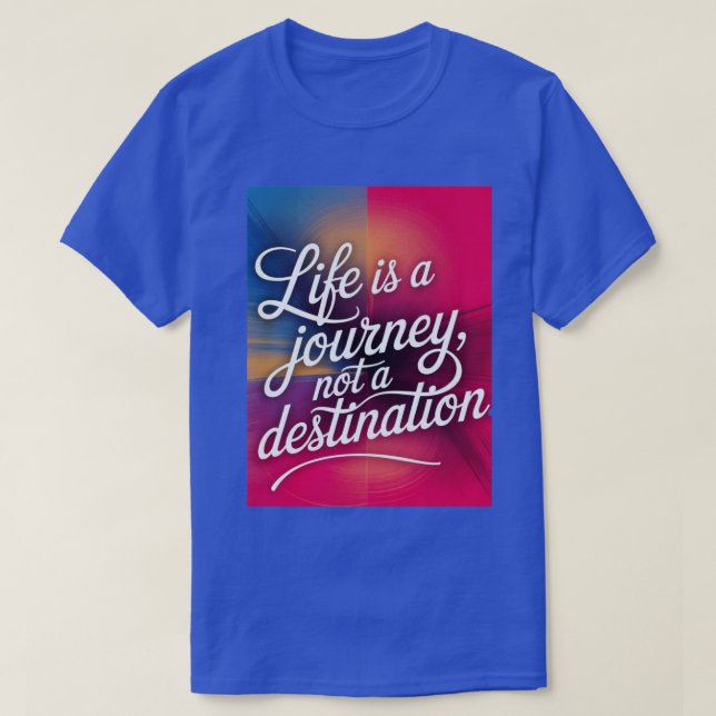 A tipografia motivacional T-Shirt (Frente do Design)