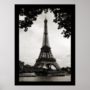 A torre Eiffel, Paris - poster