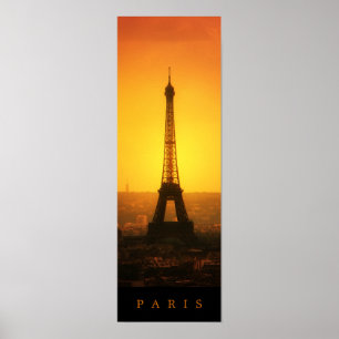 A torre Eiffel - poster