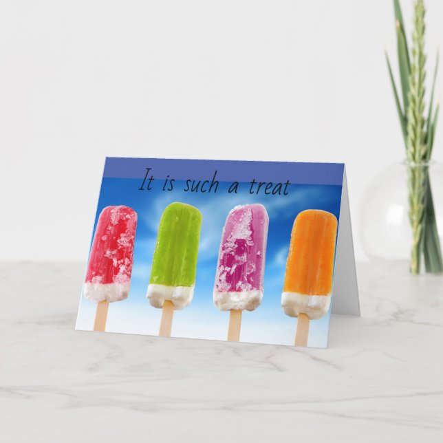 A **TREAT** TE RECEBENDO PARA UM CARTÃO *FUNCIONÁR (Frente)