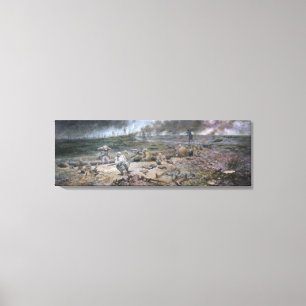 A trincheira no monte 468 - canvas