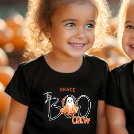 A Tripulação do Boo Halloween Toddler T-Shirt