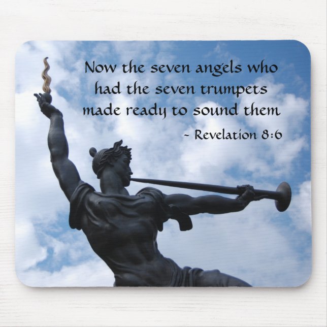 A trombeta do anjo - mousepad (Frente)