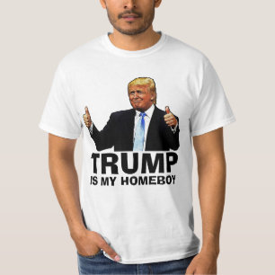 A TRUMP É A MINHA T-Shirts FICAR EM CASA 2024