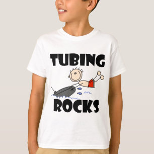 A tubulação balança t-shirt e presentes