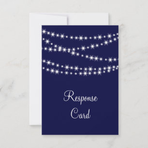 A Twinkle Lights RSVP (marinho)