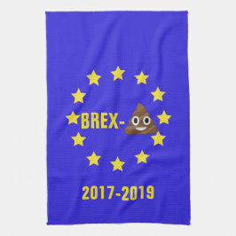 A UE Brex-💩2017-2019 embandeira/a toalha chá de