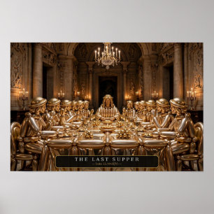 A Última Ceia — Poster de Escultura de Balão