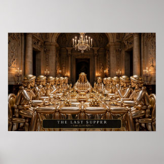 A Última Ceia — Poster de Escultura de Balão