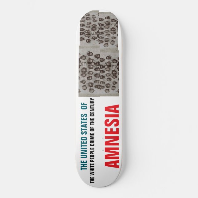 A. USAMNESIA8 1/4" Deck de Skate (Frente)