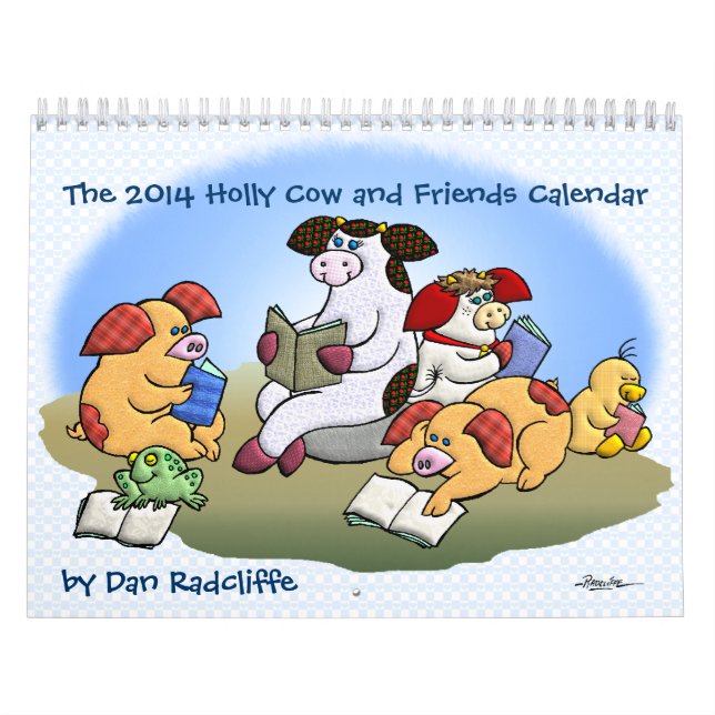 A vaca 2014 do azevinho e o calendário dos amigos (Capa)