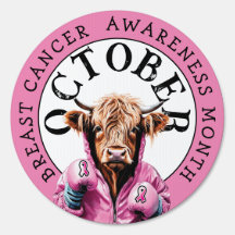 A Vaca de Outubro é Consciência do Cancer da Mama