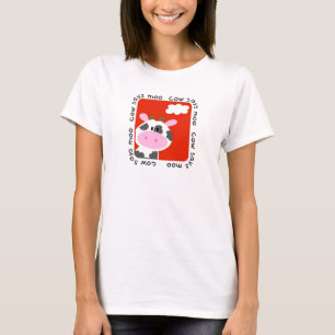 A vaca diz o camiseta e os presentes do MOO