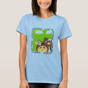 A vaca diz o camiseta e os presentes do MOO