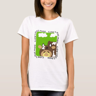 A vaca diz o camiseta e os presentes do MOO