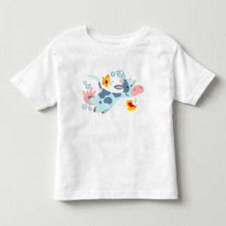 A Vaca do Mar e os Amigos dos Peixes T-shirt infan
