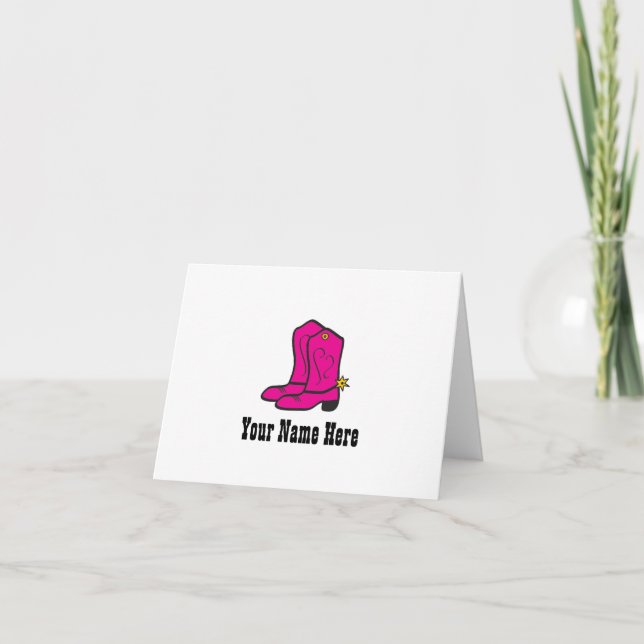 A vaqueira cor-de-rosa carreg notas (Frente)