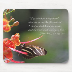 A verdade ajustá-lo-á livre Mousepad (Poinciana)