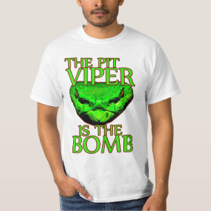 A víbora de poço é o t-shirt engraçado do nerd
