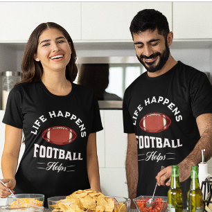 A Vida Acontece Futebol Ajuda A Camisa De Futebol 