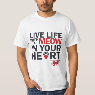 A Vida Com Uma Camisa De Meow
