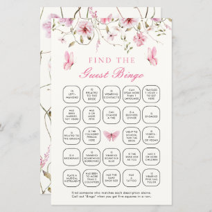 A vida das borboletas encontra o jogo do bingo con