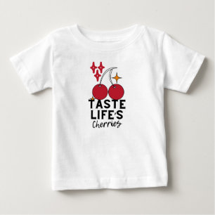 A vida do paladar é cereja bebê T-Shirt