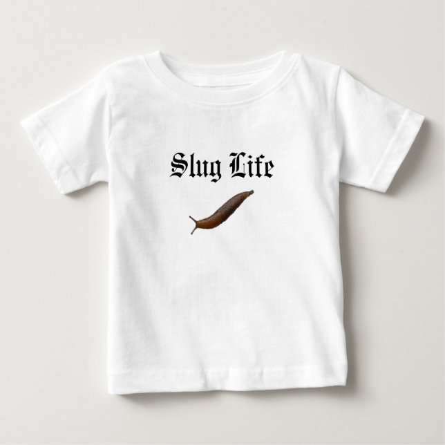 A vida do Slug caçoa o t-shirt (Frente)