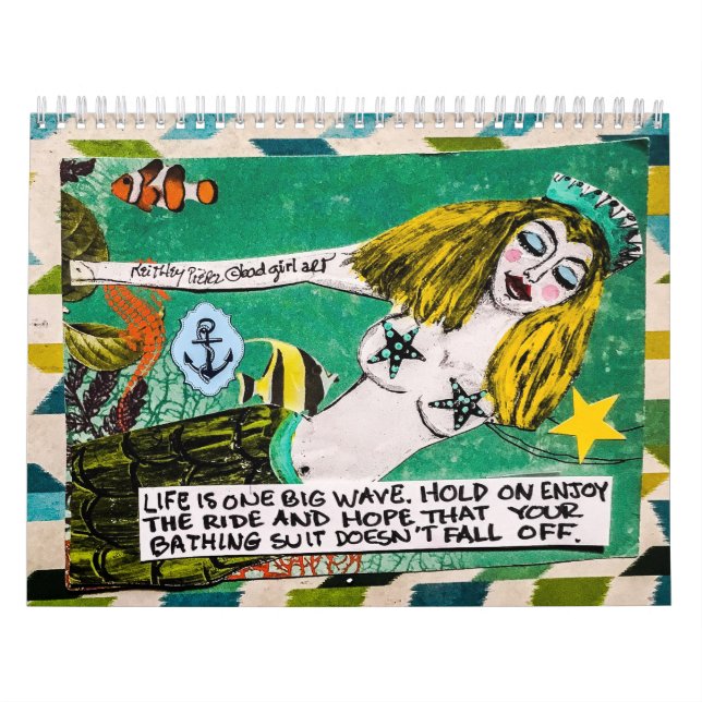 a vida dos calendários é uma onda grande (Capa)