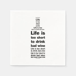 A vida é 2 guardanapos curtos 1