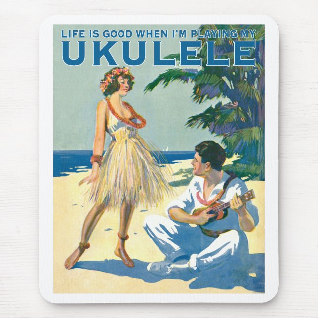 A vida é bom #2 Mousepad (Frente)