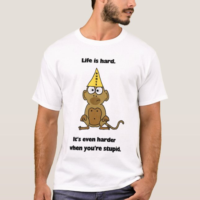 A vida é camiseta Duro (Frente)