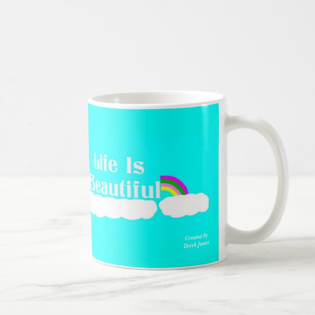 A vida é caneca de café bonita (Direita)