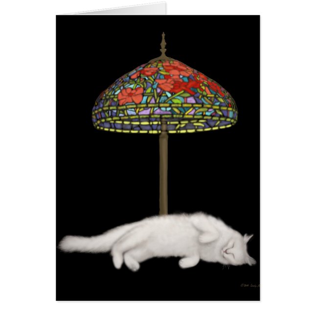 A vida é cartão duro do gato (Frente)