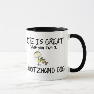 A vida é grande caneca de Schutzhund